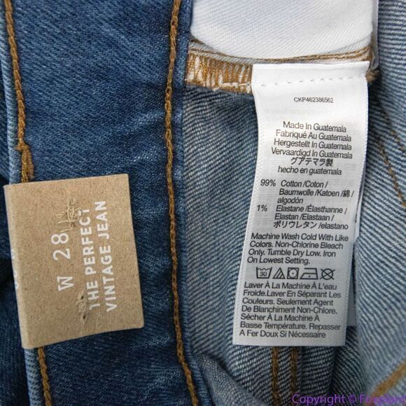 NEW Madewell Perfect Vintage Straight Jean in Mayfield Wash, NG251, 28 - Picture 15 of 16